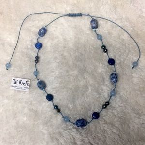 Crystal jewelry necklace